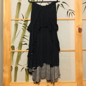 Free People High Low High-Waist Skirt